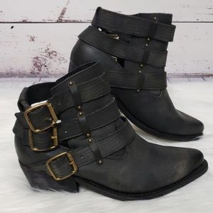 Jeffrey Campbell x Free People Buckle Ankle Boot